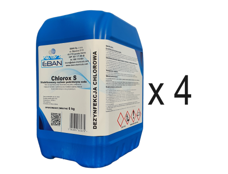Chlorox S 6 kg x 4szt